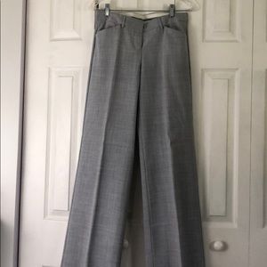 Express gray wide leg dress pant